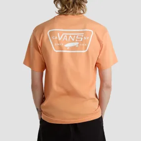 Vans Full Patch Back T-Shirt Copper Tan/White