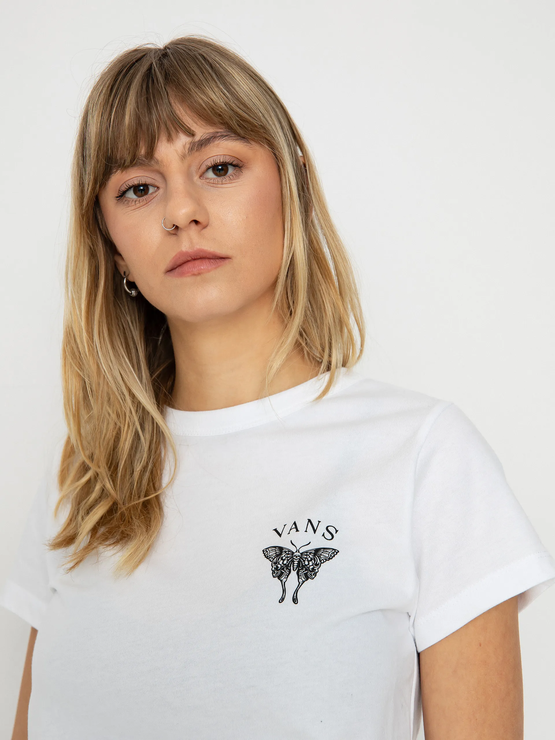 Vans T-Shirt Catchers Club Mini Wmn (white)