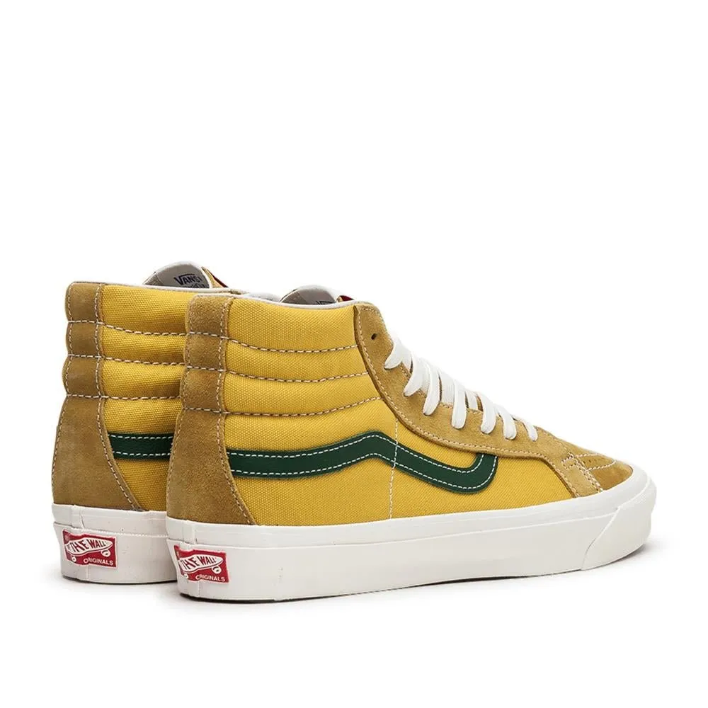 Vans Vault OG Sk8-Hi LX (Mustard Yellow / Green)