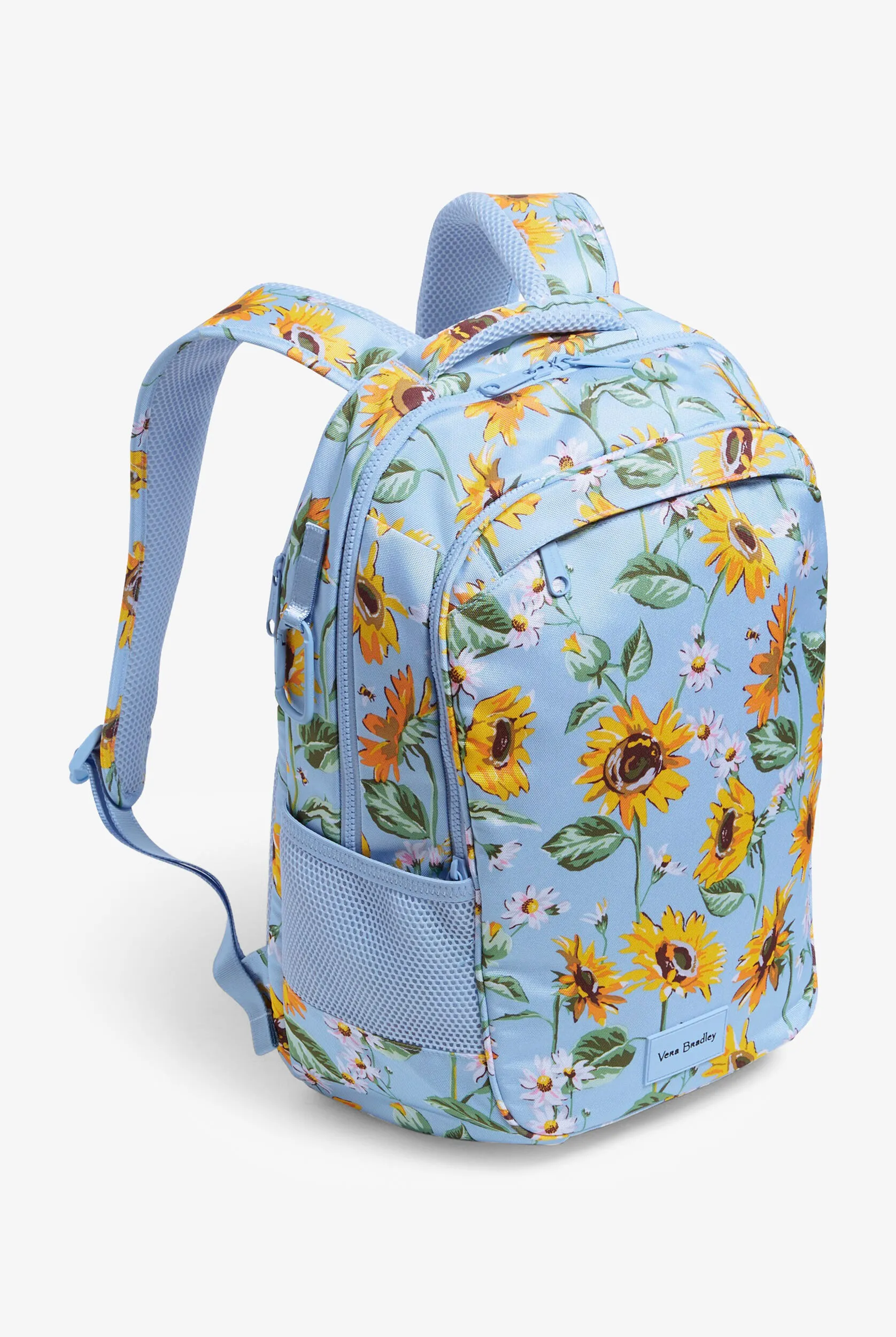 Vera Bradley ReActive Sunflower Sky Women's Grand Backpack