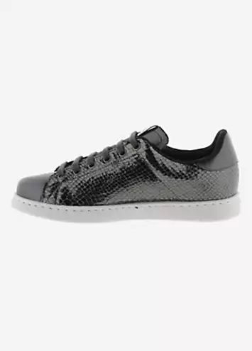 Victoria Tenis Serpiente Metalizada Trainers | Grattan