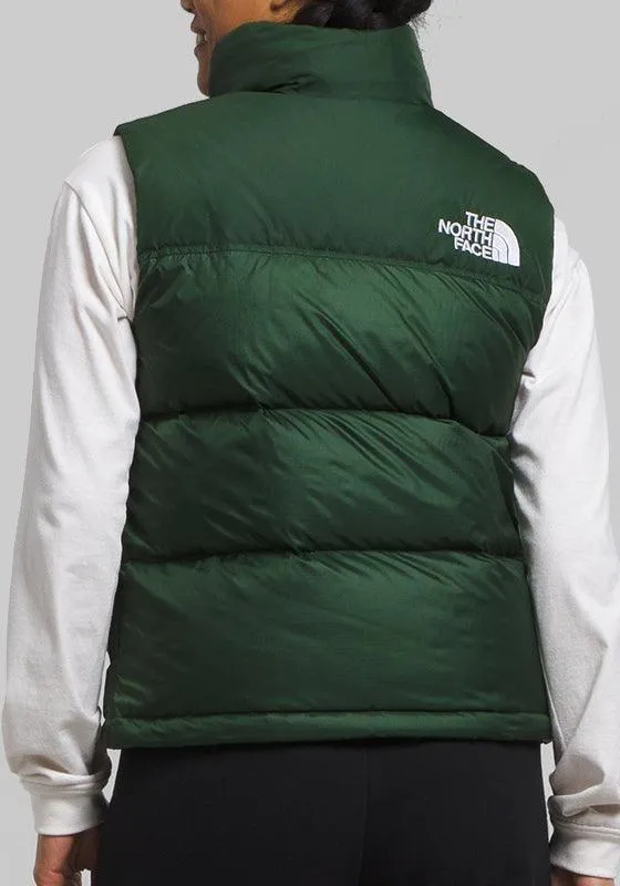 W 1996 Retro Nuptse Vest - Pine Needle