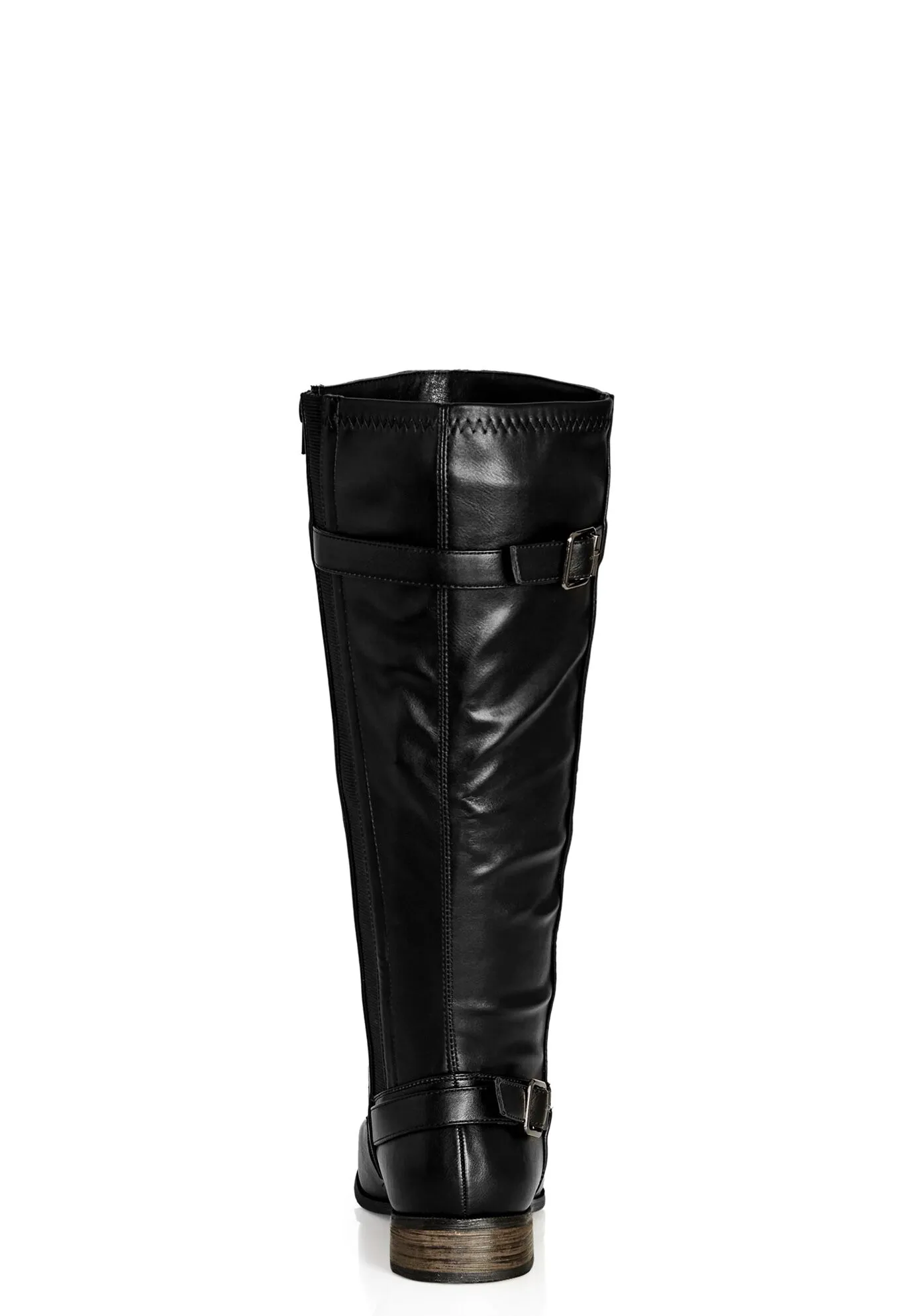 WIDE FIT Cilla Knee Boot - black