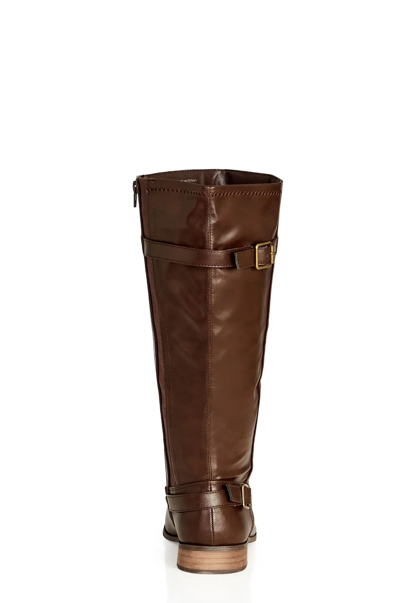 WIDE FIT Cilla Knee Boot - chocolate