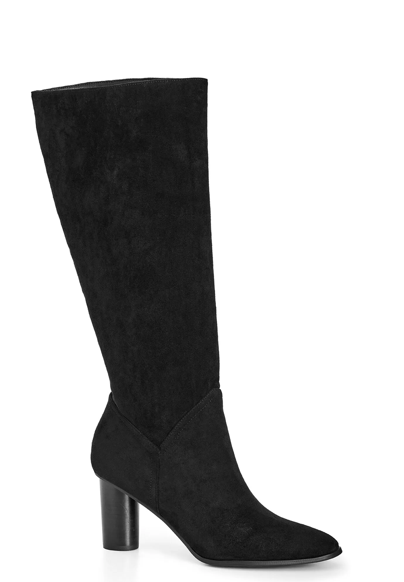 WIDE FIT Impact Knee Boot - black