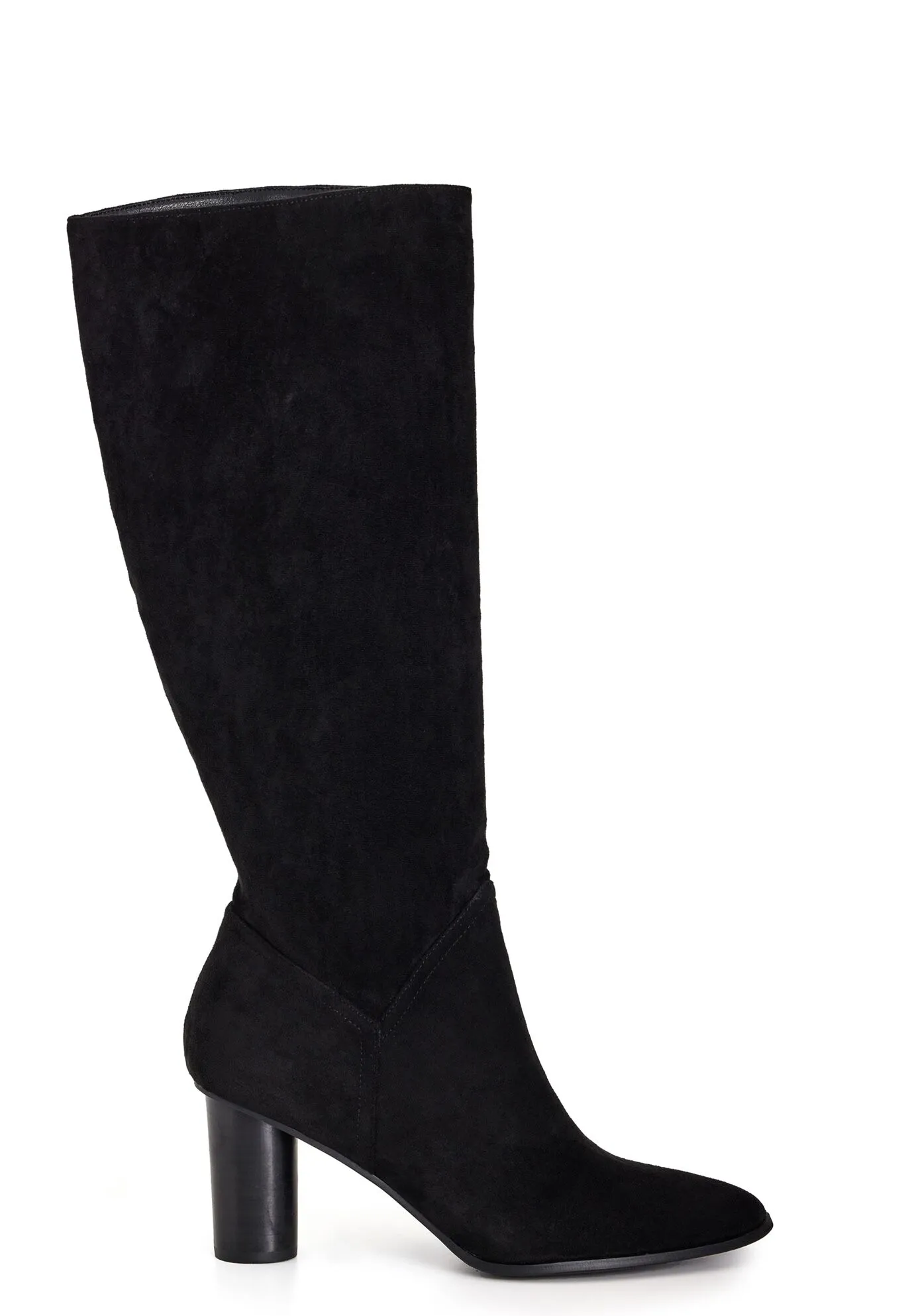 WIDE FIT Impact Knee Boot - black