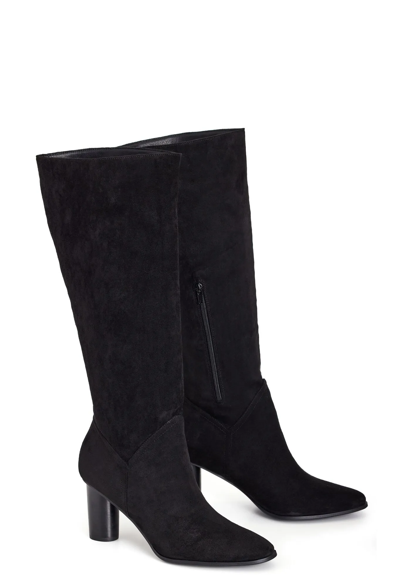 WIDE FIT Impact Knee Boot - black