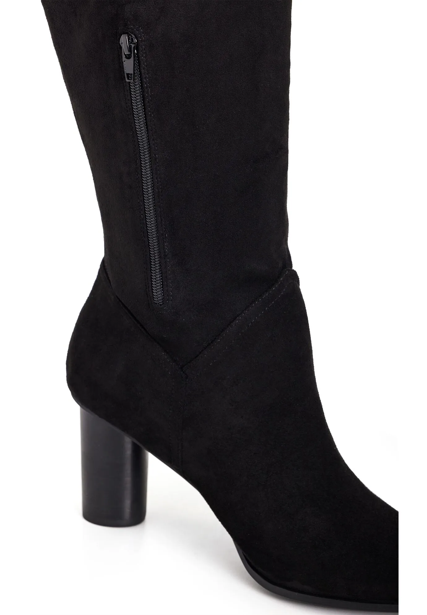 WIDE FIT Impact Knee Boot - black