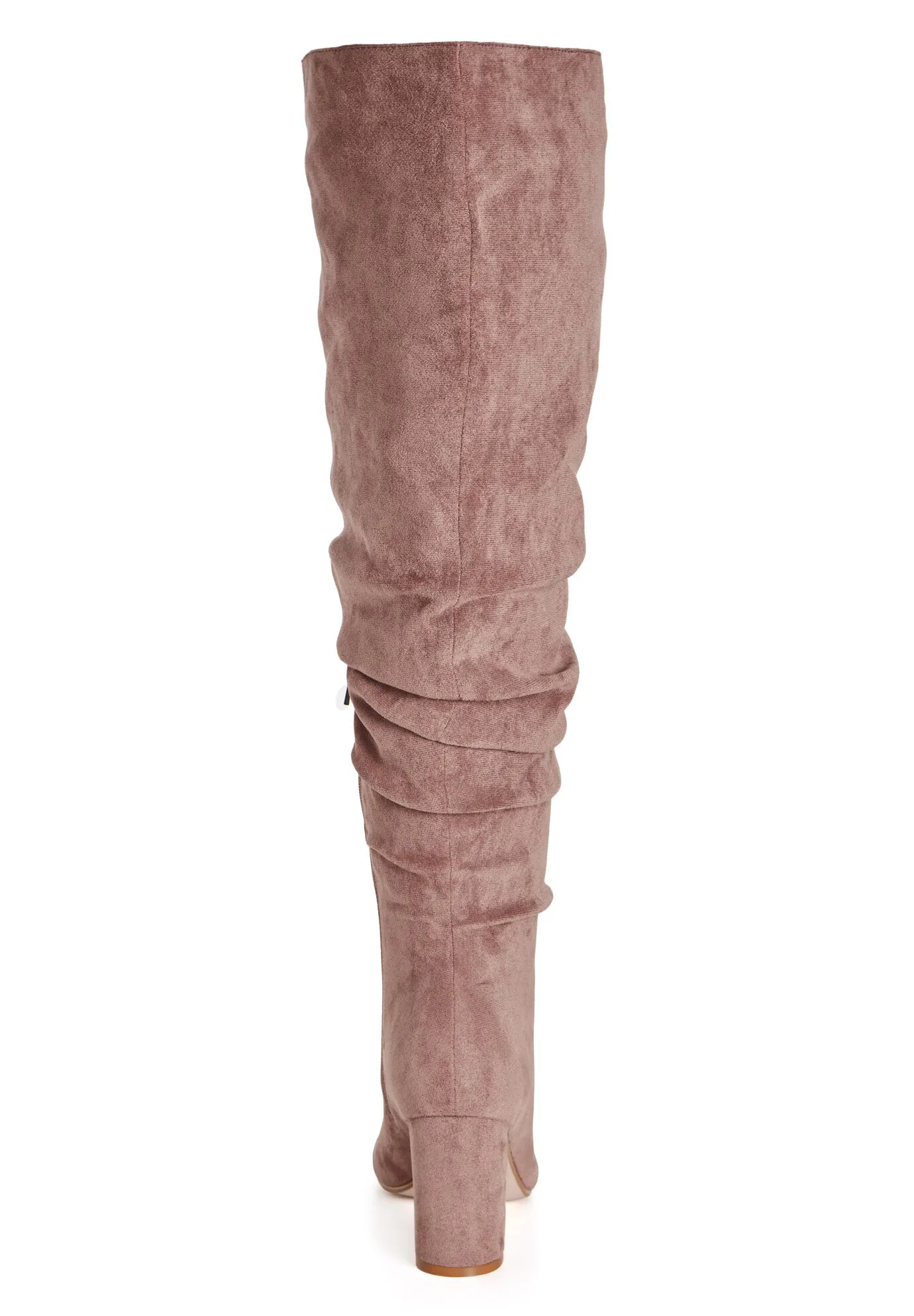 WIDE FIT Raquel Knee Boot - mushroom