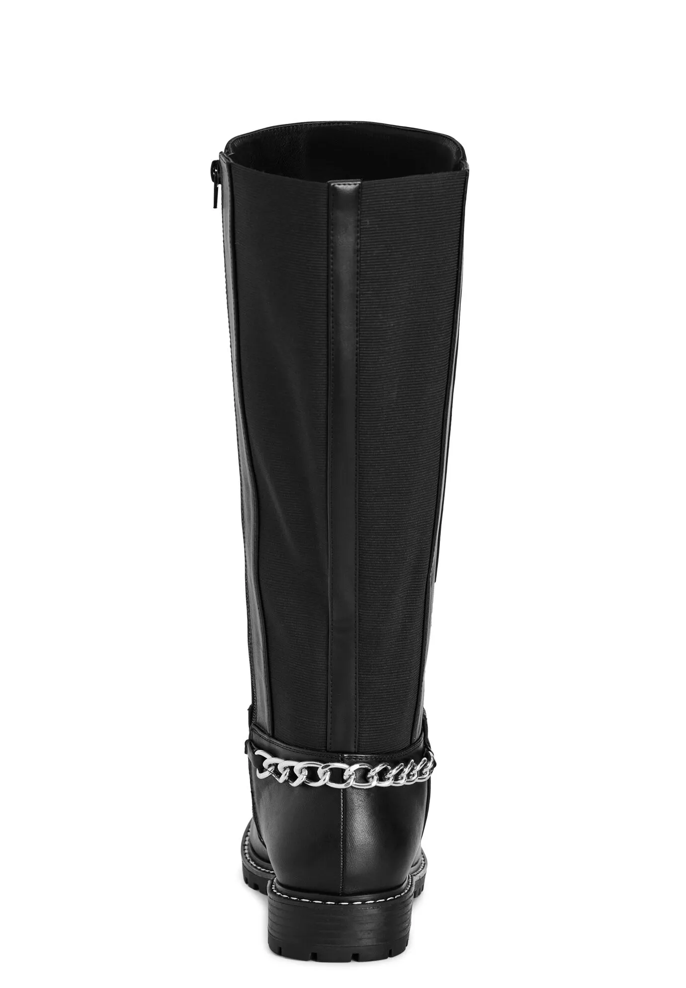 WIDE FIT Serene Knee Boot - black