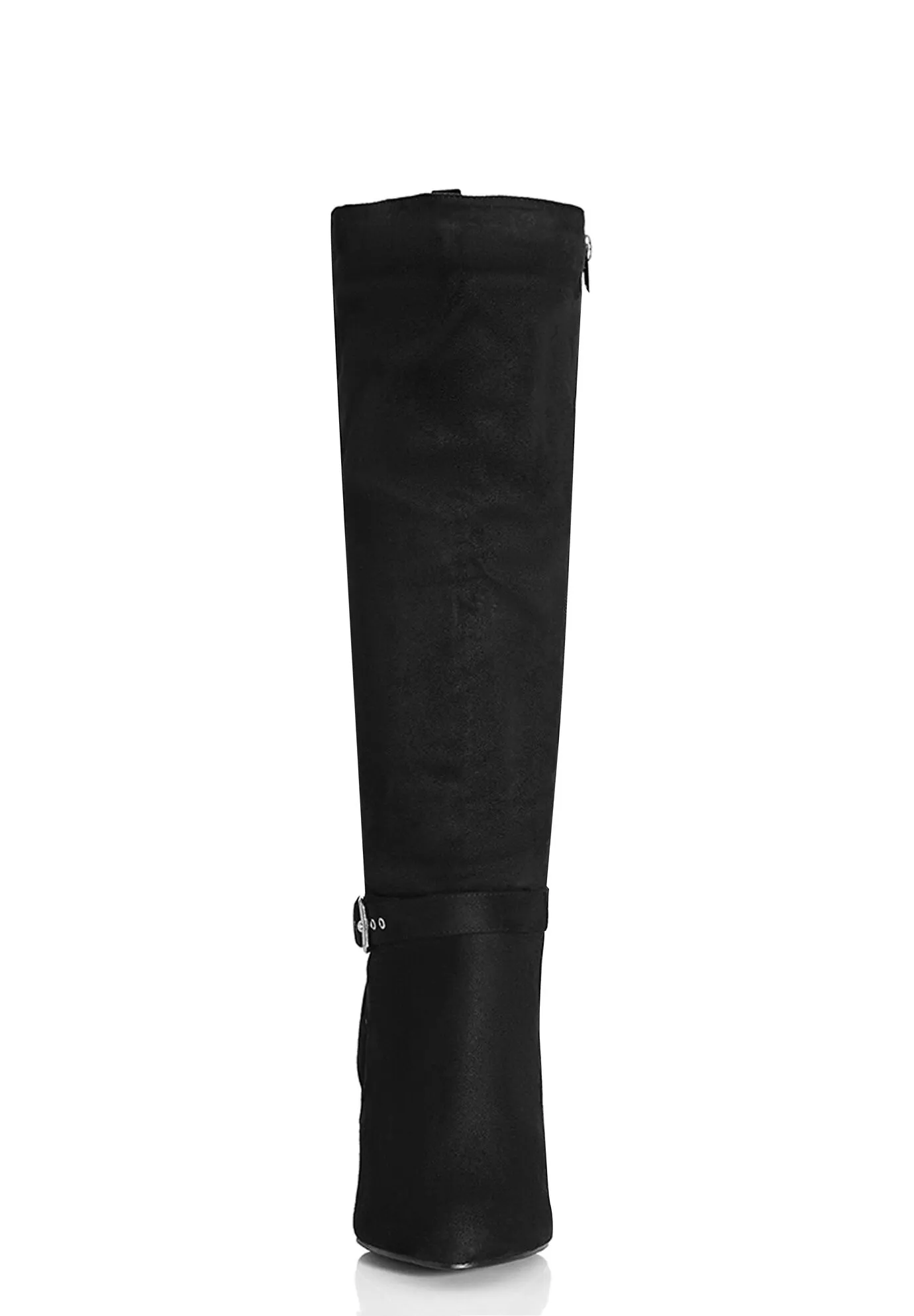 WIDE FIT Tara Knee Boot - black