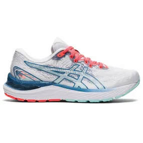 Women's ASICS GEL-CUMULUS 23 (White/Grey Floss)