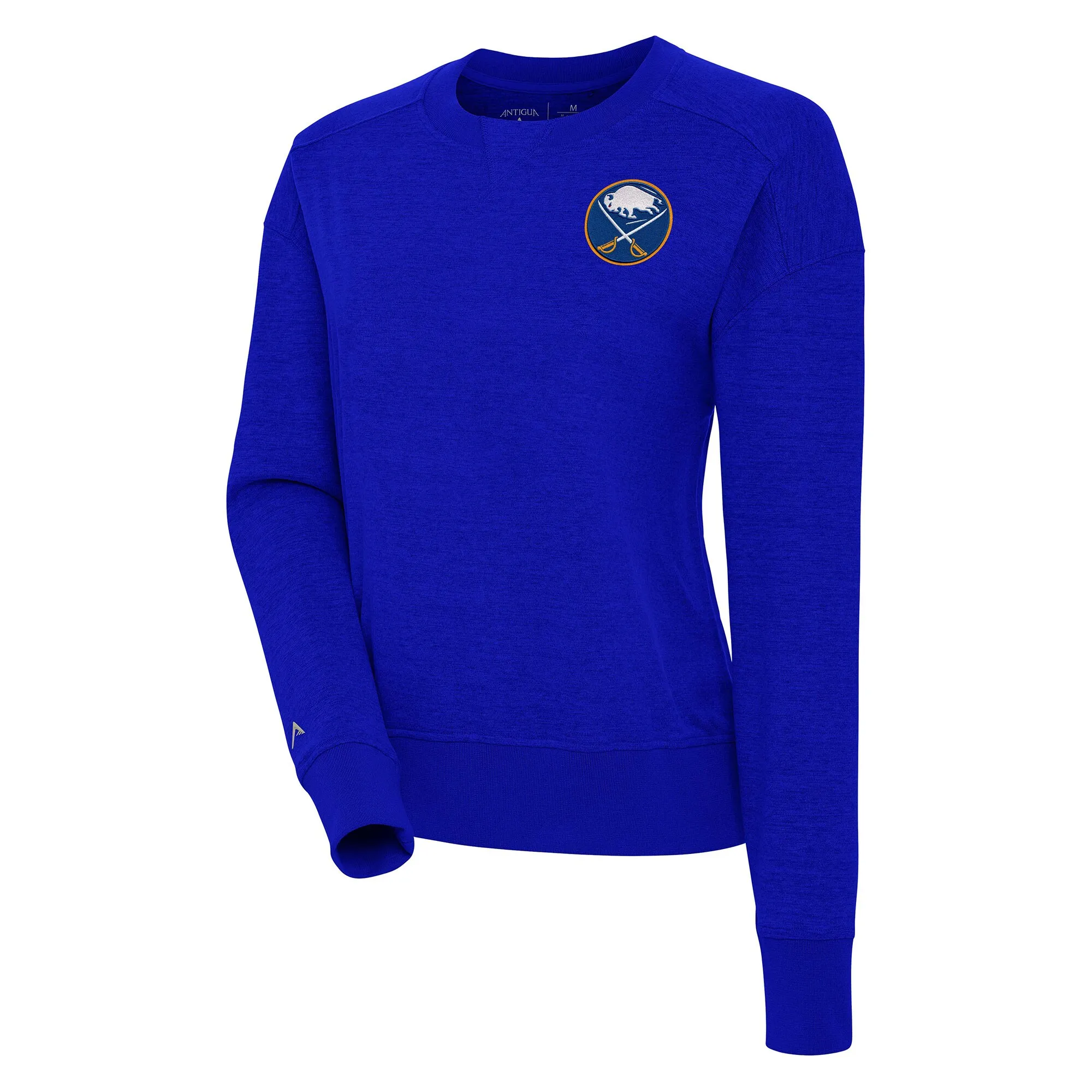 Women's Buffalo Sabres Antigua Royal Forward Fleece Pullover Sweatshirt