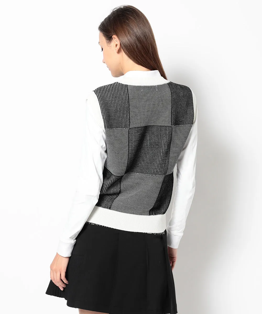 Women's CD9-BPVK knit vest WHITE