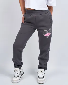 Womens Charcoal Pink Multi Tour Joggers