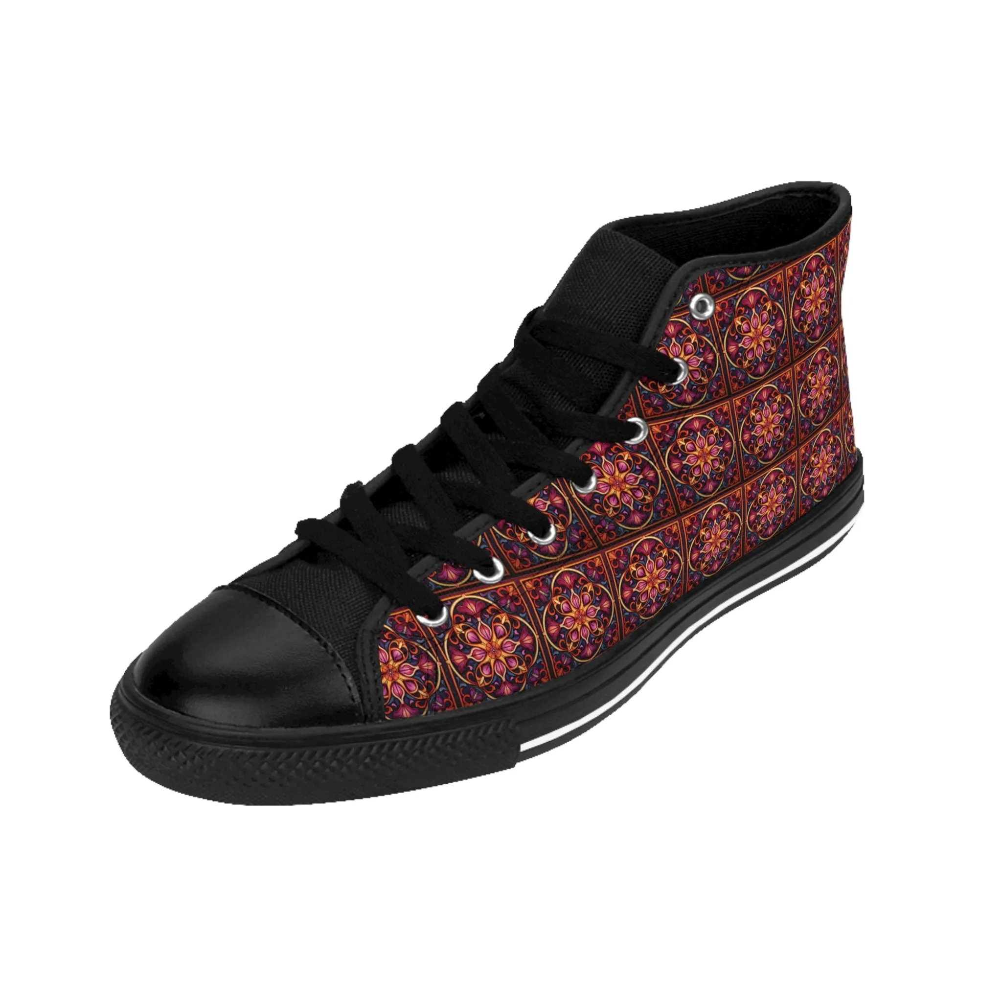 Women's Classic Bold Style High Sneakers. GB-000010Cko