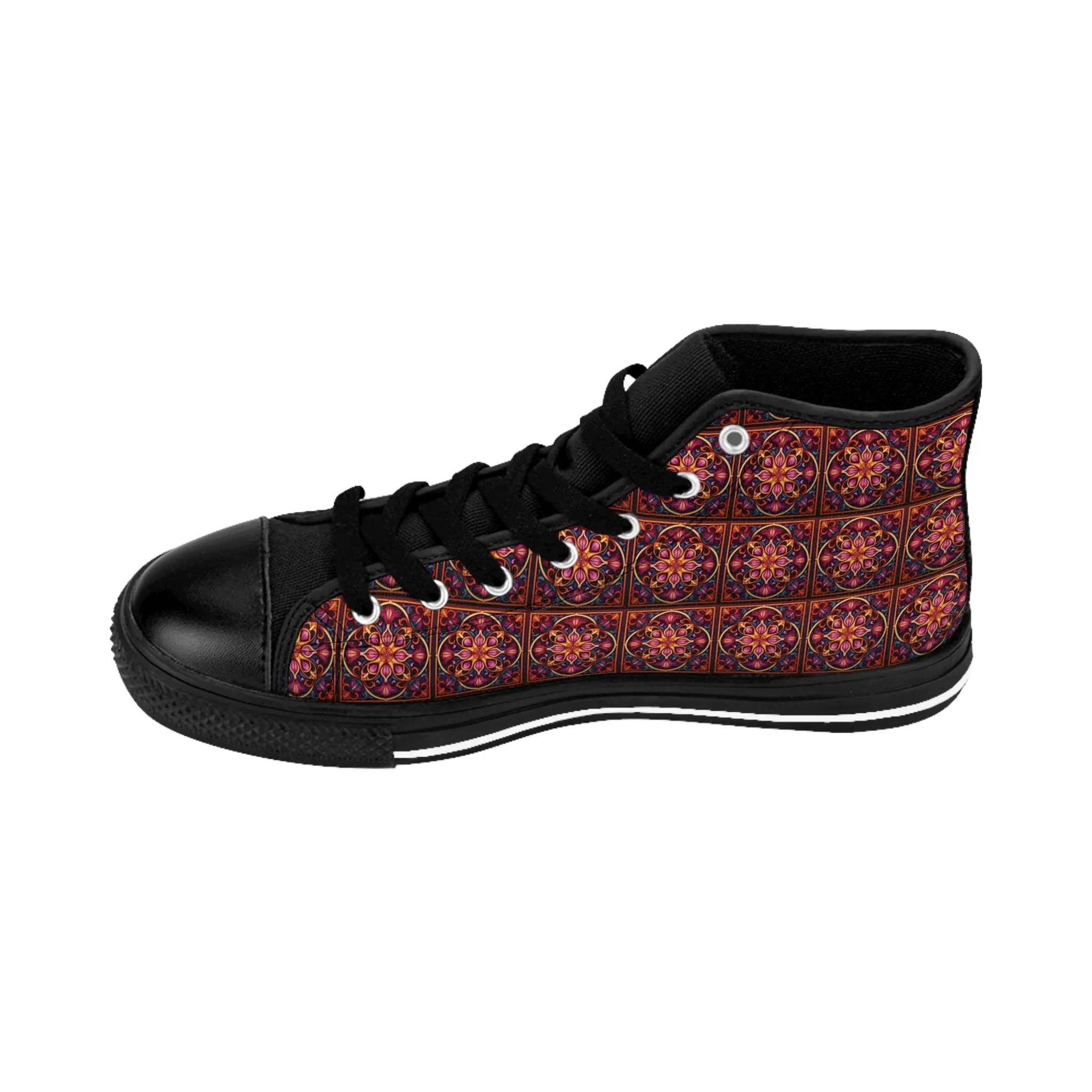 Women's Classic Bold Style High Sneakers. GB-000010Cko