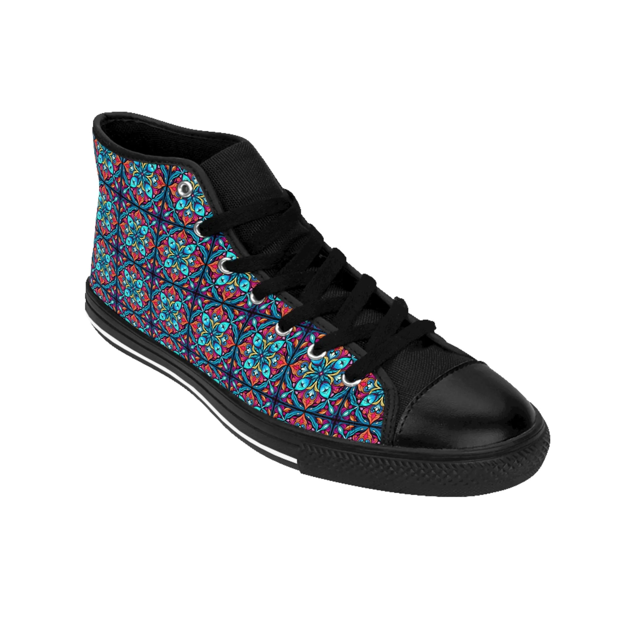 Women's Classic Trendsetting Style High Sneakers. GB-000008Cmj