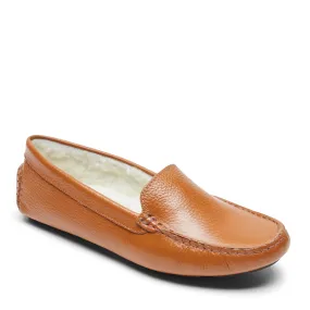 Women's Rockport, Bayview Lined Moc Slipper