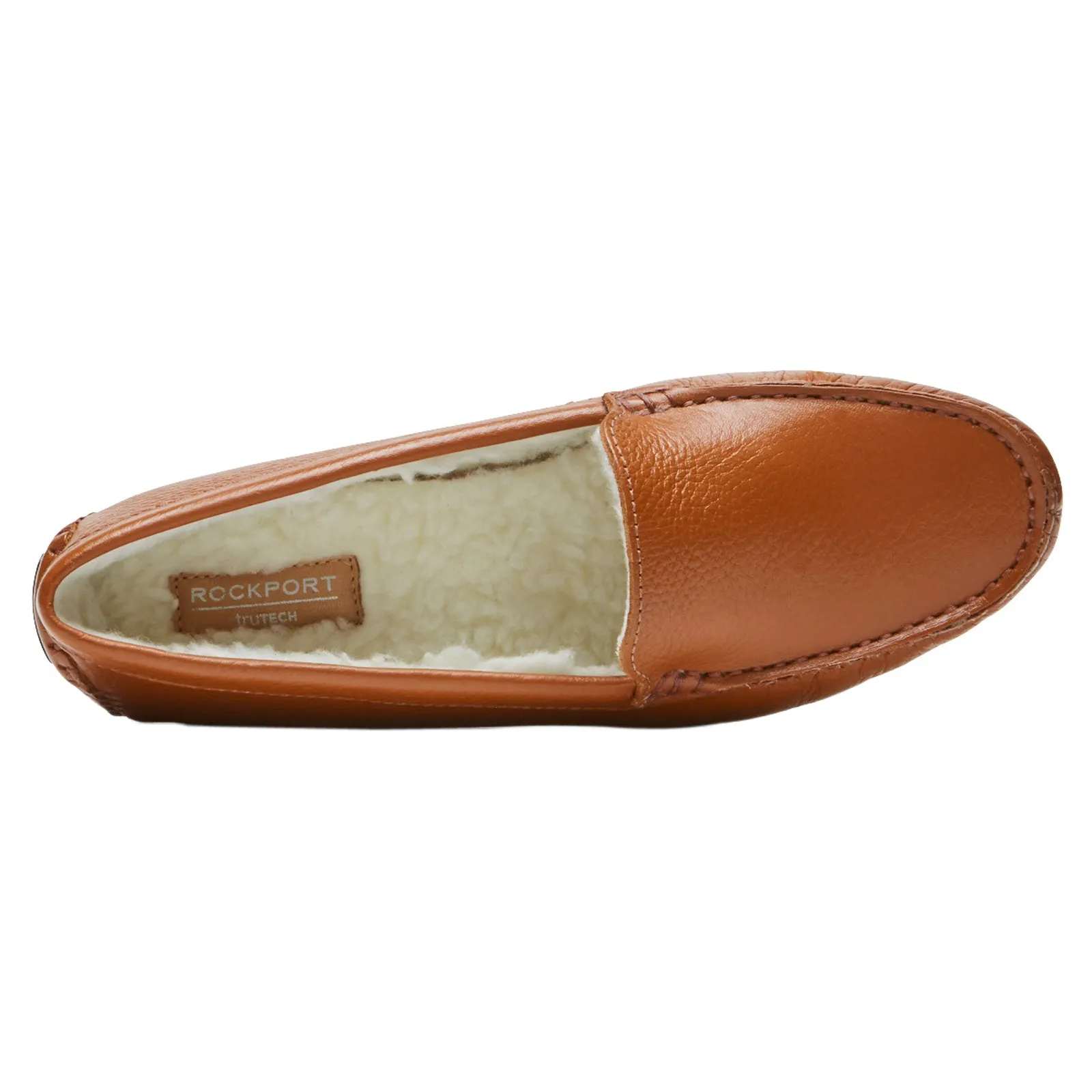 Women's Rockport, Bayview Lined Moc Slipper