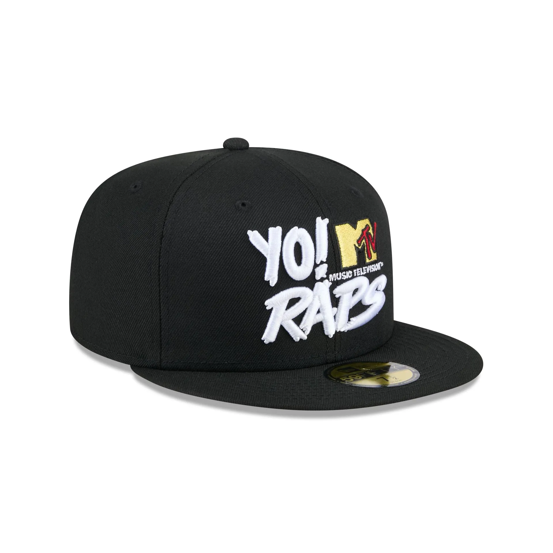 Yo! MTV Raps Black 59FIFTY Fitted Hat