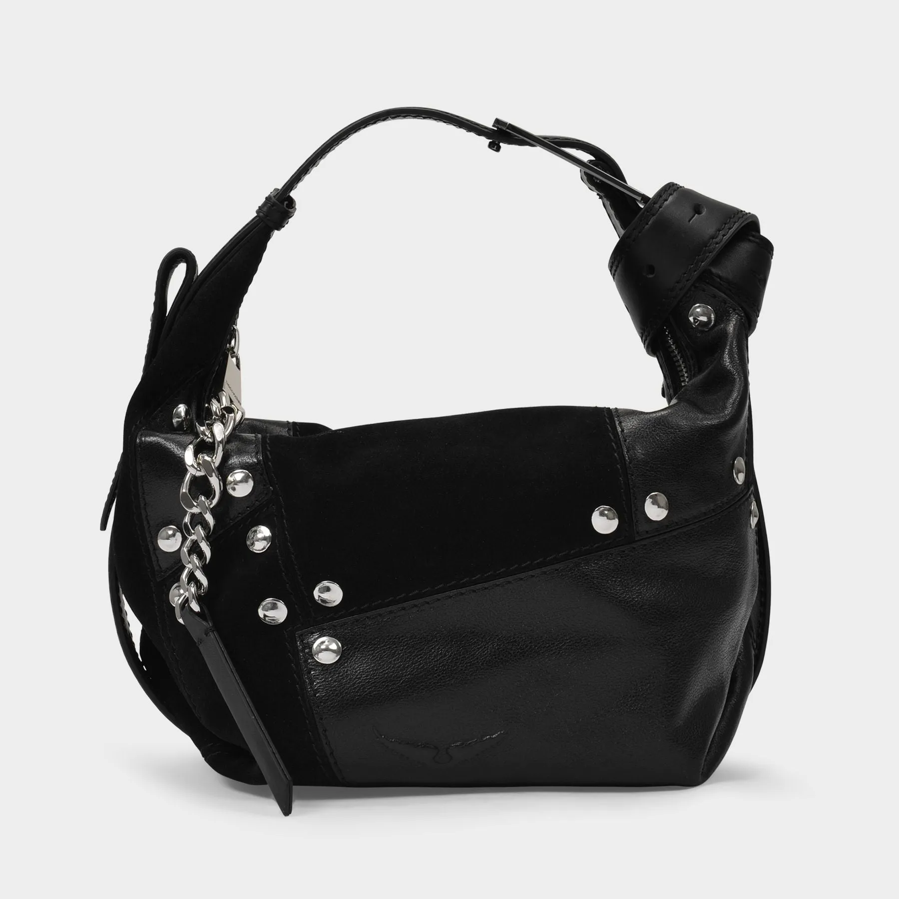 Zadig & Voltaire  New bag Patchwork in Black Leather